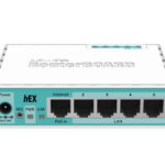 MIKROTIK 5-PORT GIGABIT ETHERNET ROUTER, RB750GR3, 5*10/100/1000Ethernet ports, CPU nominal frequency: 880 MHz, 2* CPU corecount, 4*CPU Threads count, Size of RAM: 256 MB, 5W