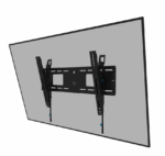 Suport perete Neomounts heavy duty, pentru display-uri interactive si ecrane grele de pana la 42-86", sistem de prindere VESA 600x400, greutate maxima suportata 125, negru - Image 3