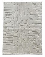 Covor, model in relief,Vista,80x150, Crem