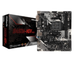 Placa de baza ASRock B450M-HDV R4.0, Socket AM4, DDR4, Micro-ATX