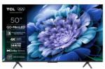 Televizor TCL QD-MiniLED 50C61K, 126 cm, Smart Google TV, 4K Ultra HD, 144Hz