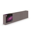 Spot LED RGB Philips Hue Perifo, kit de baza, 3 spoturi, Bluetooth ,control vocal, 24V, lumina alba si color (2000-6500K), IP20, 150.4cm,Negru - Image 2