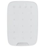"Tastatura wireless, alb - AJAX; Armarea / dezarmarea sistemului, setare facila prin aplicatia Android / iOS; Indicatii armare / dezarmare, protectie cod gresit, Duress code, coduri utilizator ; Numar taste: 15 senzoriale; Frecventa operare: 868.0 - 868.6 MHz; Putere RF: autoajustabila max. 20 mW