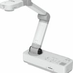 DOCUMENT CAMERA EPSON ELPDC-13, Senzor: cmos1/2.7", Rezolutie: 1920 x 1080 (HD 1080), 30fps, Digital zoom: 16x, raza scanare: 297 x 420 mm, Interfata: USB Type-B, VGA, SD max 32Gb, Format max: A3, Culoare: Alb, mod microscop.