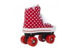 ROLE ROOKIE CANVAS HIGH POLKA DOTS 39 ROSU ALB - Image 2