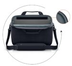 Dell EcoLoop Pro Slim Briefcase 15, Color: Black, Laptop Compatibility: Fits most laptops with screen sizes up to 15.6" (Excluding Dell G Series Gaming, Alienware and Dell Rugged Laptop Series, max laptop dimension: 360 x 255 x 25 mm), Features:  Made with solution-dyeing process for polyester that - Image 2