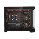 Carcasa 1st PLAYER UV6, RGB, Cube Tower, Black - Image 2