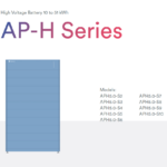 Solplanet High Voltage Battery Controller, AP-H, IP65