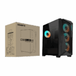 Carcasa GIGABYTE C301 GLASS, RGB, Mid Tower, Black - Image 8