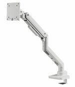 Suport monitor Serioux MM69-C012, compatibilitate  dimensiune ecran 17"-49", arc cu gaz, greutate maximă suportata: (per ecran): 2~20 kg, VESA: 75x75, 100x100, inclinare: +50°~-20°, pivotare: +90°~-90°, rotația ecranului: +180°~-180°, instalare: clemă, grommet,alb - Image 3