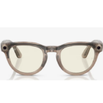 RayBan Meta Headliner Shiny Warm Stone/Dark Green Transitions