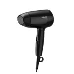 Uscator de par PHILIPS EssentialCare BHC010/10, 1200W, 3 viteze, 3 trepte, Temperatura, ThermoProtect, Negru, L x A x I (mm) 77x114x220