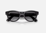RayBan Meta SKYLER High Bridge Fit - Shinny Black - Graphite Gen2 - Image 5