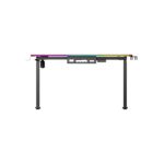 Birou electric Serioux Carbon Pro RGB, reglabil pe inălțime, Dimensiuni blat 1400mm x 700mm, Orientare Cadru: Rectangular, Greutate maxima: 60 kg, Interval de inălțime: 730~ 1210 mm, Segmente coloană: coloană în două etape - Image 4