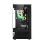 Carcasa 1st PLAYER MI7-A, RGB, Mid Tower, Black - Image 3