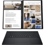Laptop Consumer ASUS Zenbook Duo UX8406CA, cu procesor Intel Core Ultra 7 255H, 14'' OLED, 32 GB LPDDR5x, 1 TB, Intel Arc 140T, Windows 11 Pro, 3 ani Garantie