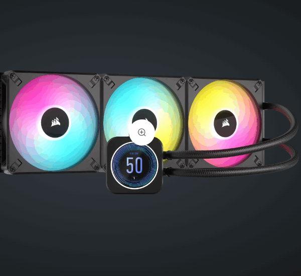 Cooler Procesor Corsair iCUE H170i ELITE LCD XT NEGRU
