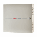 Centrala control access Hikvision DS-K2602T, pentru 2 usi bidirectionale ( 4 x cititoare Wiegand sau 4 cititoare RS-485), capacitate de stocare: 100,000 cartele si 300,000 evenimente, comunicare: TCP/IP, RS-485, Wiegand (W26/W34), EHome 5.0, si protocol  ISAPI, Alarm input × 4, , door contact × 2