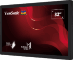Monitor ViewSonic 32" TD3207, Touch: 10pts, Diagonal (inch): 32, Diagonal (cm): 81, Aspect ratio: 16:9, Panel: VA, Resolution: 1920x1080, Refresh Rate: 60Hz, Response time GtG: 5ms, Brightness (max): 450 cd/m², Contrast (static) : 3000:1, Contrast (dynamic): 50M:1, Viewing angle: 178°/178° - Image 2