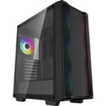 Carcasa DEEPCOOL CC560 ARGB V2, Mid Tower, Black