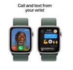 Apple Watch SE GPS 44mm Starlight Aluminium Case with Lake Green Sport Loop - Image 3