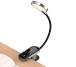 Lampa pentru citit Baseus Comfort, LED, 3 trepte intensitate luminoasa, acumulator 400mAh, culoare argintiu - Image 2