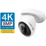Camera Wi-Fi Outdoor TP Link, senzor 1/27" Progressive Scan CMOS Starlight Sensor, Focal Length: 4 mm ± 5%, Aperture: F1.6 ± 5%, night vision 850 nm IR LED, rezolutie maxima 4K 8MP (3840 × 2160 px), frame rate 25 fps, zoom digital 18x - Image 2