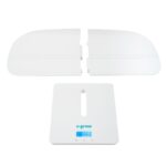 Cantar digital corporal 2in1 pentru bebe si mama, U-Grow, Display LED, blueetoth, Auto off, Functie Tara, 100kg, Alb - Image 6