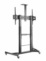 Stand TV mobil Serioux ajustabil TV03H-610TW, dimensiuni: 1350x683x2281mm, compatibilitate - Image 3