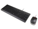 Mouse LENOVO Essential Wired Combo, 1600 dpi, Negru - Image 3