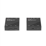 Lindy Cat.6 HDMI 4k60 KVM Extender, distanta maxima 70m latime de banda suportata  18Gbps, rezolutie maxima 3840x2160@60Hz 4:4:4 8bit, negru - Image 3
