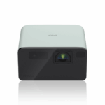 Proiector Epson EF-21W Proiector compact cuproiecte de pana la 150", Tehnologie 3LCD, LCD 0.62", 1000 lumeni (500 mod economic), Full HD, Aspect: 16:9, Contrast: 5.000.000 : 1, Sursa lumina: Laser, Durata de viata sursa lumina: 20.000 ore, Refresh rate: 200 Hz - 240 Hz, 16.77 Milioane culori, HDR10