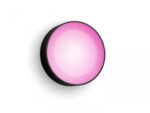 Aplica LED RGB pentru exterior Philips Hue Daylo, 15W (80W), 1050 lm ,lumina alba si color (2000-6500K), IP44, 220x76mm, Negru