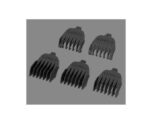 Aparat de tuns Remington WeTech BHT6256, Acumulator, Autonomie 60 minute, Rezistent la apa, 2 capete, Albastru - Image 2