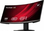 Monitor Consumer ViewSonic VG3419C, 34", 3440 x 1440 pixeli, Black, 3 ani Garantie - Image 3