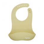 Set diversificare 5 piese silicon : baveta, bol, farfurie, lingurita si furculita, olive, U-Grow - Image 4