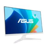 Monitor Asus 24" VY249HF-W, Diagonal (inch): 24, Diagonal (cm): 61, Aspect ratio: 16:9, Panel: IPS, Resolution: 1920x1080, Refresh Rate: 100Hz, Response time MPRT: 1ms, Brightness (max): 250 cd/㎡, Contrast (static) : 1300:1, Viewing angle: 178°/178°, Colours: 16.7M, VESA Wallmount: 100x100, Tilt - Image 4