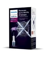 Irigator bucal PHILIPS Sonicare Cordless Power Flosser 3000 HX3826/31, Tehnologie QuadStream, Portabil, 2 moduri de curatare, 3 niveluri de intensitate , 2 x capete de curatare si 1 x husa trasport, Alb, L x A x I (mm) 92x134x247 - Image 2