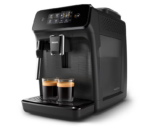 Espressor automat Philips EP2220/10, sistem de spumare a laptelui, 2 bauturi, filtru AquaClean, 15 bar, rasnita ceramica, optiune cafea macinata, Negru - Image 2