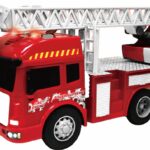 VEHICULE CU LUMINI, SUNETE  SI FRICTIUNE, SCARA 1/14, 28.5CM,AUTOSPECIALA ROSIE