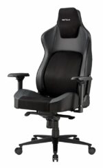 Scaun Gaming Serioux Prime, Capacitate greutate: 150 kg, Material suprafață: Piele, Material textil, Tip cotieră: Cotieră 4D, Tip mecanism: Mecanism tip broască, Tip pârghie pneumatică: 100 mm, ridicare pe gaz clasa 4, Tip bază: 350 mm, bază din aluminiu, Tip roți: 60 mm, roți din poliuretan - Image 3