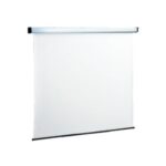 Ecran de proiectie Sopar New Spring, manual, perete, 200cm x 150cm, format 4:3, gri