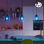Bec LED RGB inteligent Philips Bulb P45, Wi-Fi, Bluetooth, E27, 4.9W(40W), 470 lm, lumina alba si color (2200-6500K) - Image 3