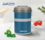 CASEROLA TERMICA DUBLA 920 ML, LOCA, ART OF DINING, HEINNER (mix 2 culori in bax - 6 albastre, 6 roz) - Image 6