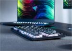 Tastatura Razer DeathStalker V2 Pro Tenkeyless, wireless, bluetooth, cu fir, conectivitate Razer™ HyperSpeed Wireless (2.4 Ghz), Bluetooth, sau Type-C, switch Razer™ Low-Profile Optical Switches (Linear), butoane programabile, optiune gaming mode, iluminare Razer Chroma™ RGB, customizabil cu 16.8 - Image 3