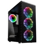 Carcasa Kolink Observatory Lite Mesh ARGB Mid Tower NEGRU