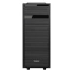 Carcasa SPACER SPCS-GC-TOP-GLASS, Mid Tower, Black