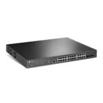 "JetStream™ 24-Port 2.5GBASE-T and 4-Port 10GE SFP+ L2+ Managed Switch with 16-Port PoE+ & 8-Port PoE++ PORT: 24× 2.5G RJ45 Ports (8× 2.5G PoE++ Ports & 16× 2.5G PoE+ Ports), 4× 10G SFP+ Slots, RJ45/Micro-USB Console Port SPEC: 802.3bt/at/af, 500 W PoE Power, 1U 19-inch Rack-mountable Steel Case - Image 4