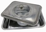 TAVA  CUPTOR CU CAPAC, INOX, 39x29x7, VANORA HOME - Image 3