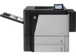 Imprimanta laser mono HP LaserJet Enterprise M806dn, dimensiune A3 ,duplex, viteza max 56/28ppm (A4/A3), rezolutie 1200x1200dpi, procesor800 MHz, memorie 1GB, alimentare hartie 500 coli + 500 coli, 1 tavamultifunctionala de 100 de coli, limbaje de printare HP PCL6, 5e ,emulare PostScript 3, PDF